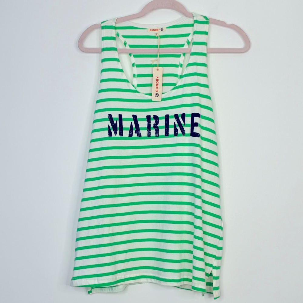 Sundry Green white Marine tank Size 3 #0016